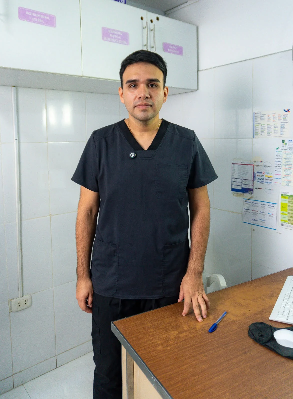 Fotografía original enviada por el consultorio del Dr. Luis Angulo Vega